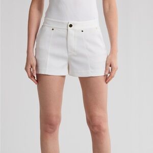 Alice + Olivia Tommie Shorts in Off White
